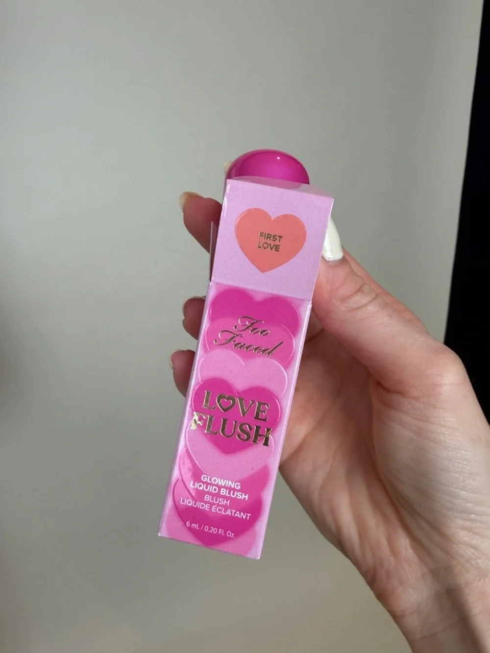 NWT Too Faced Love Flush Glowing Liquid Blush